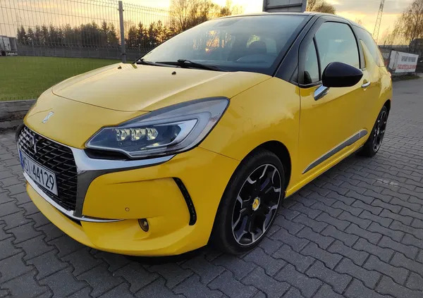 mazowieckie Citroen DS3 cena 27900 przebieg: 261000, rok produkcji 2016 z Lipno